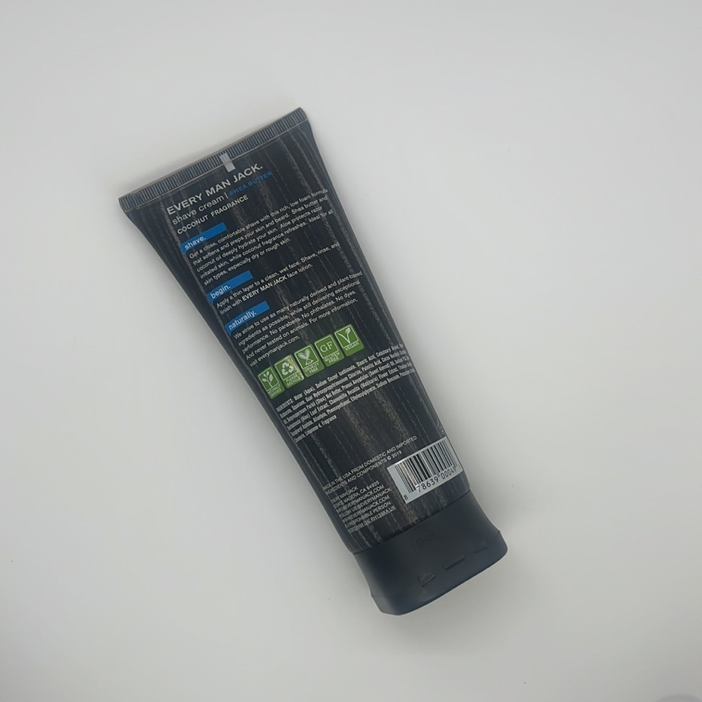 Every Man Jack Deep Hydration Shave Cream - Picture 2 of 2